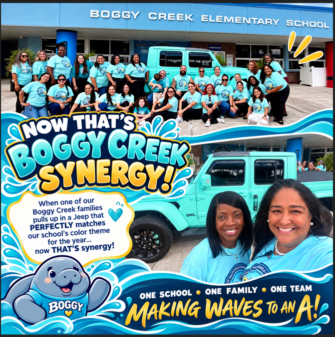 🌊💙 NOW THAT’S BOGGY CREEK SYNERGY! 💙🌊