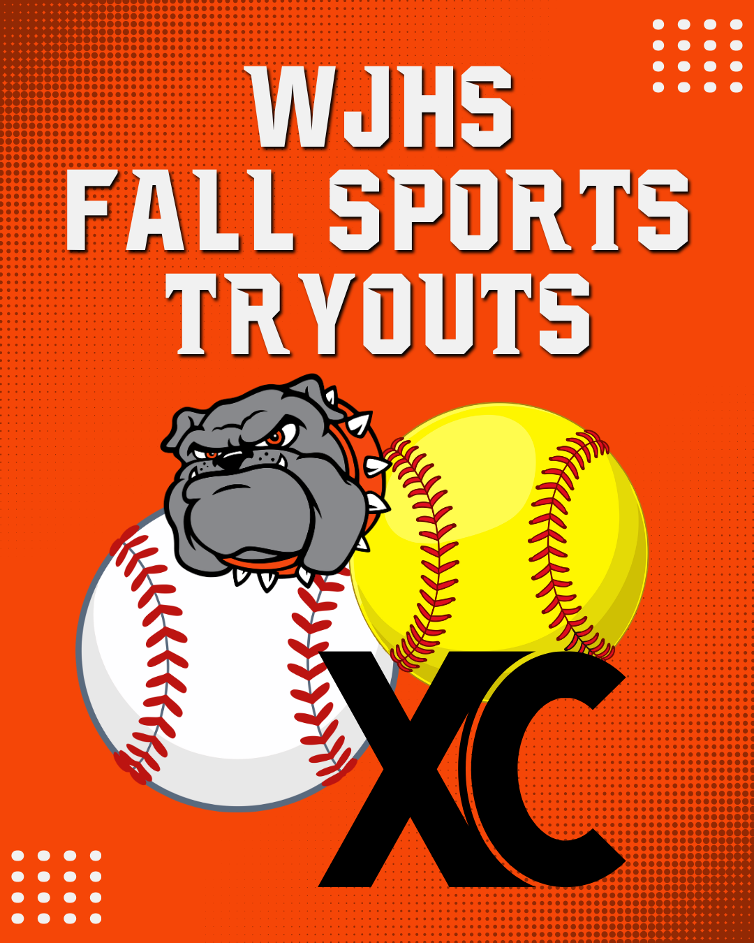 WJHS Fall Sports Tryouts