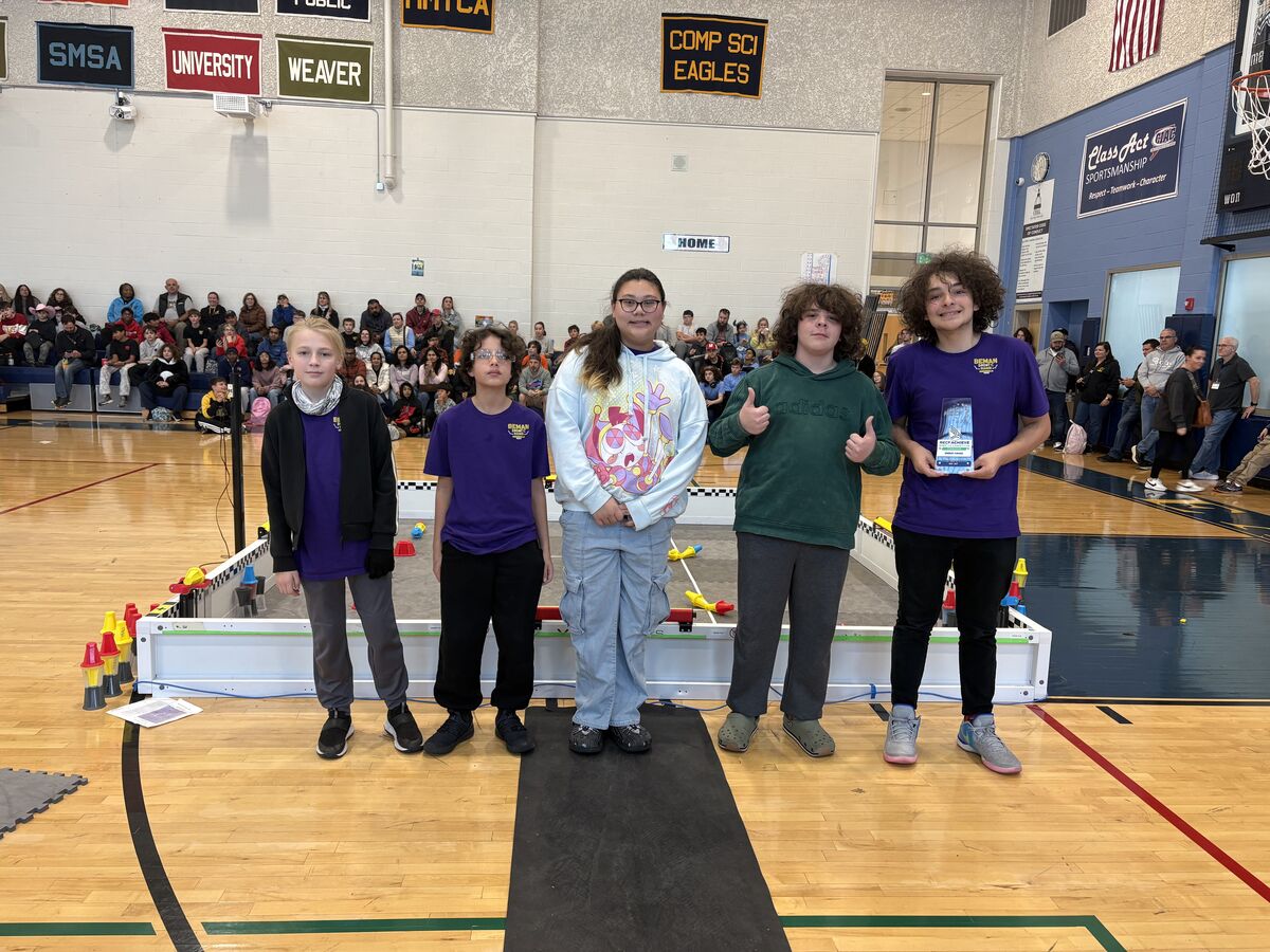 Beman Middle School Robotics Team Kicks Off Competition Season