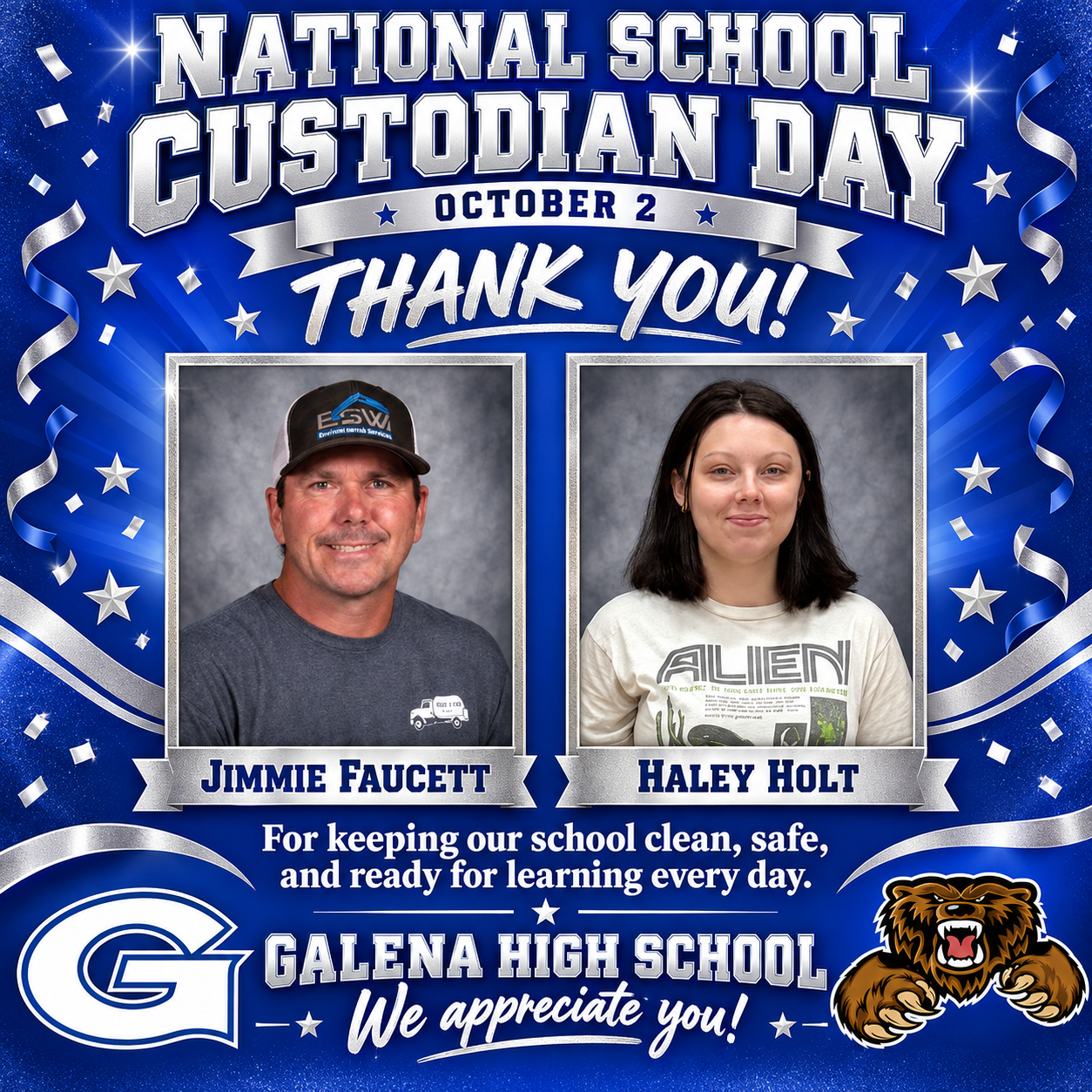 National School Custodian Appreciation Day