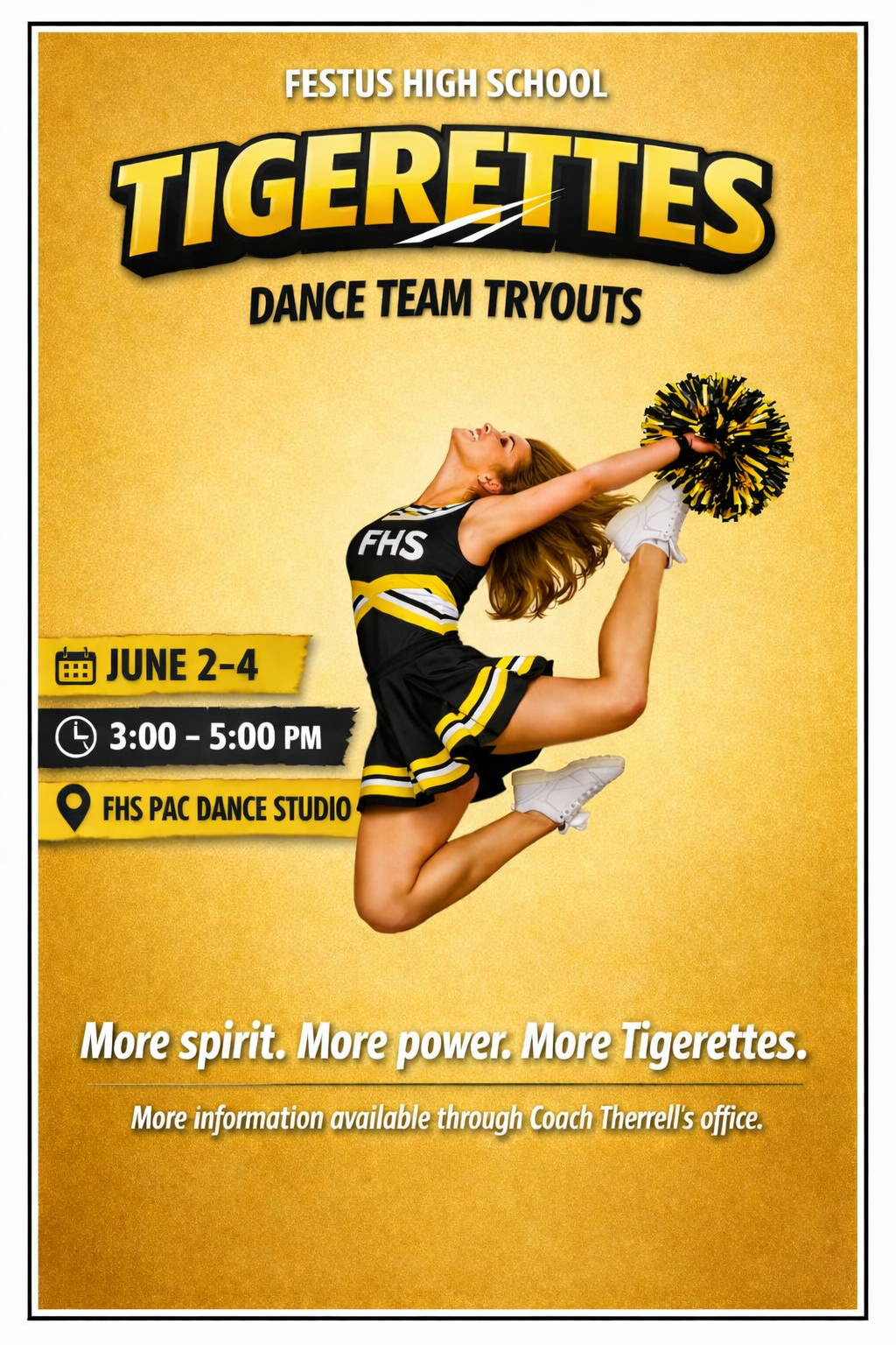 Tigerettes Dance Team Tryouts