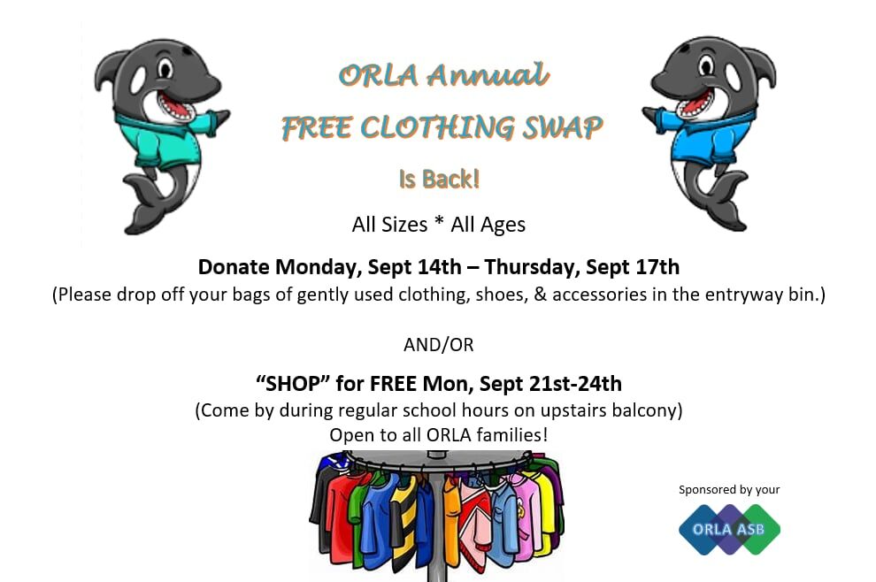 Clothing Swap--Donate this week!
