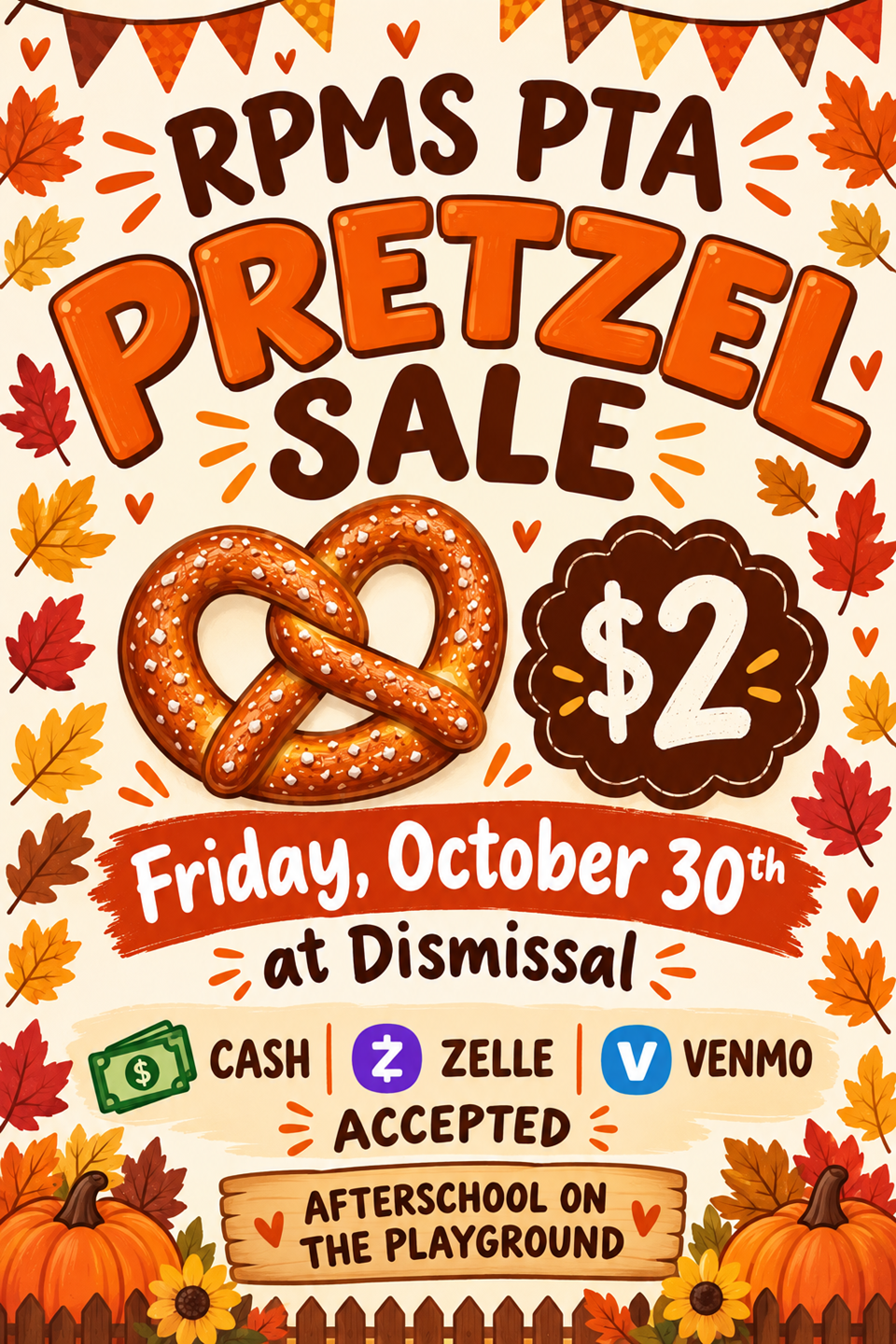 Upcoming PTA Fundraisers