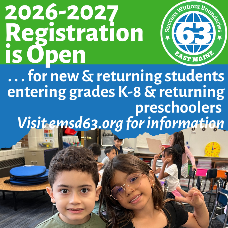 Don't Forget to Register Your Child for 2026-27