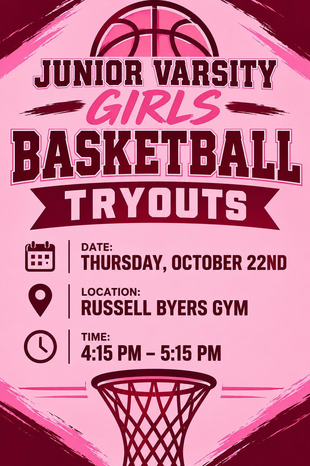 JV Girls Tryouts