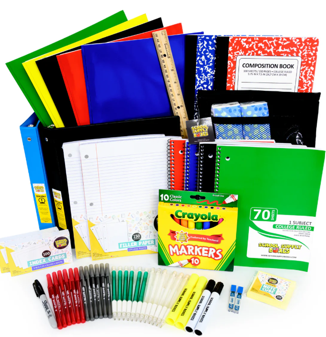 Elementary School Supply Lists by Grade Level 