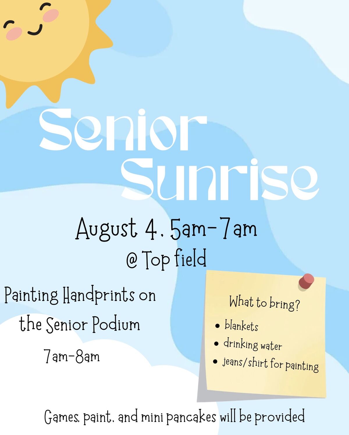 Senior Sunrise