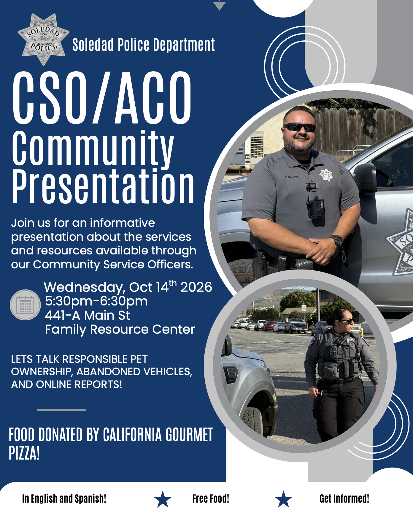 Community Service Officer Presentation