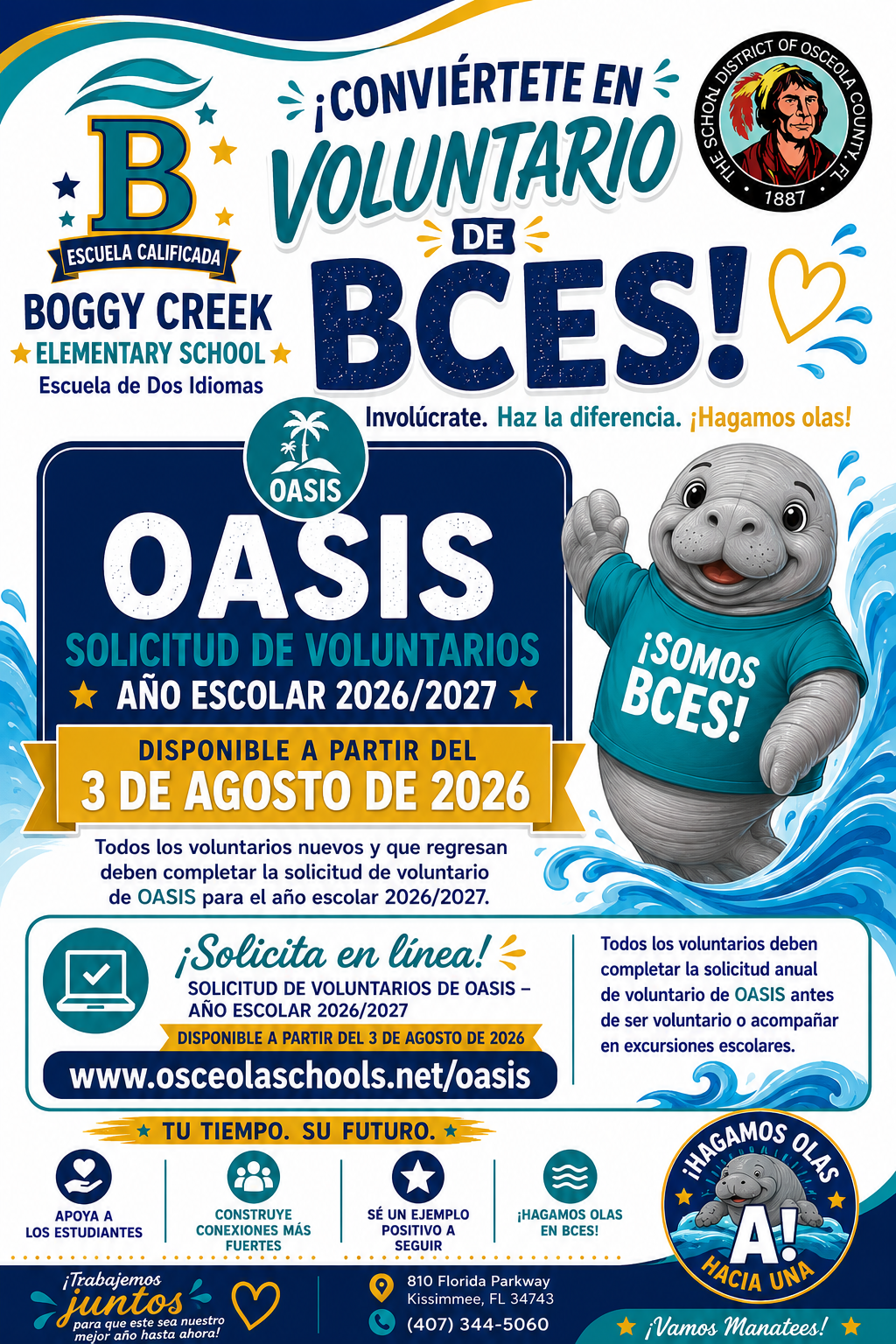 Conviértete en Voluntario de BOGGY!