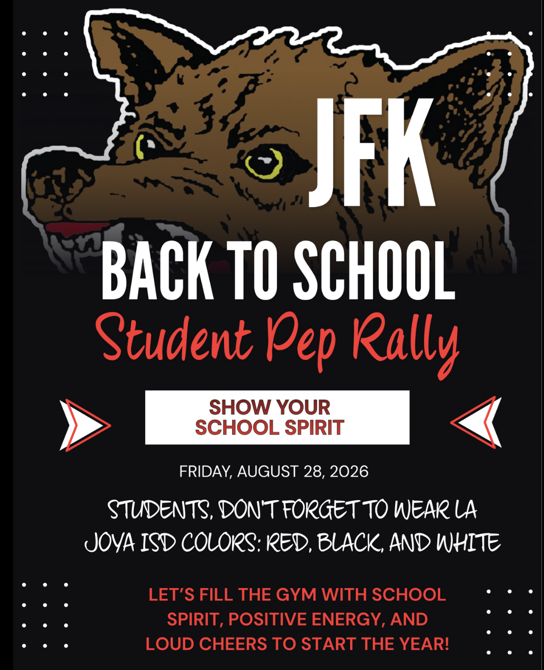 📣✨ Back to School Pep Rally This Friday! ✨📣