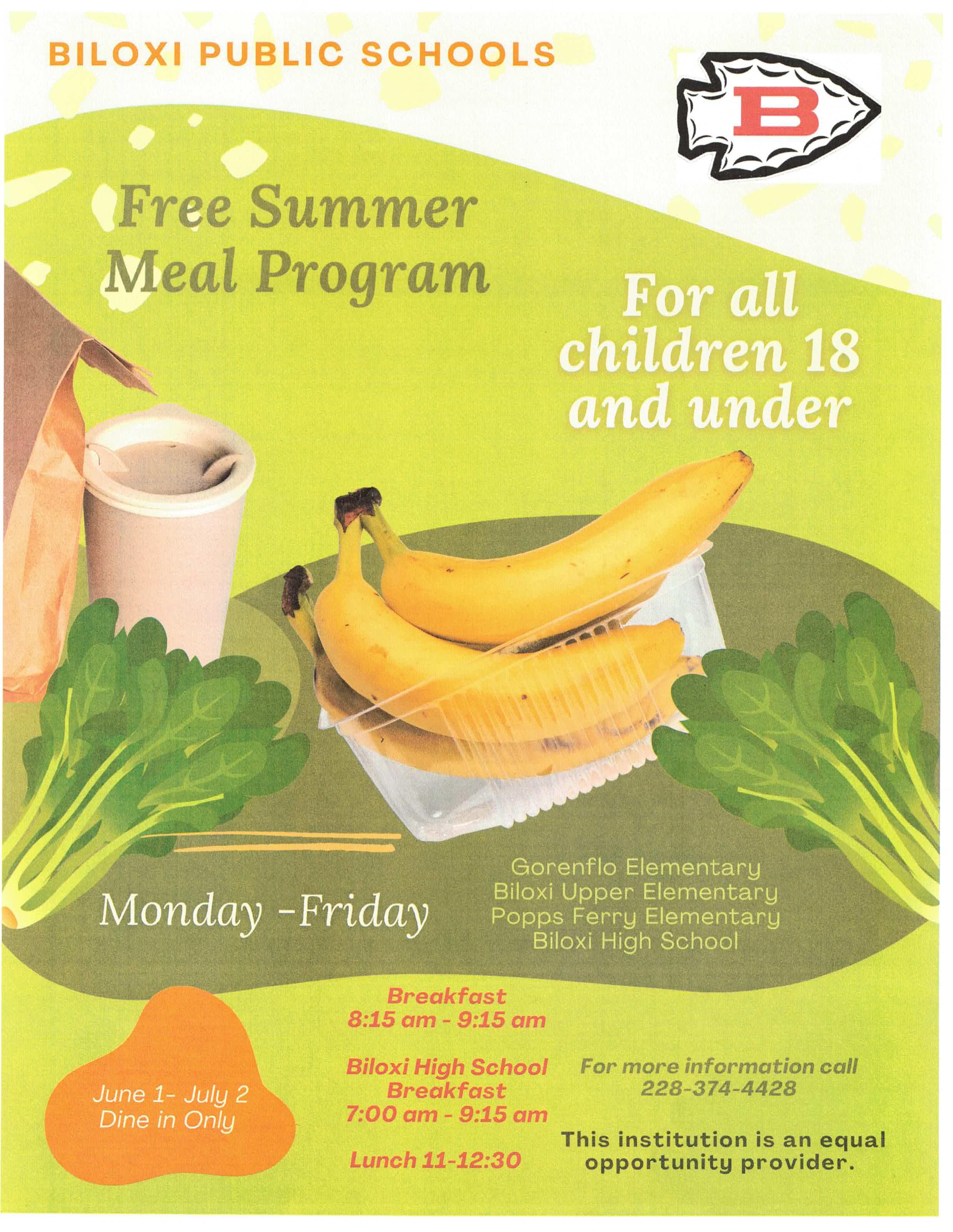 Summer Meal Program