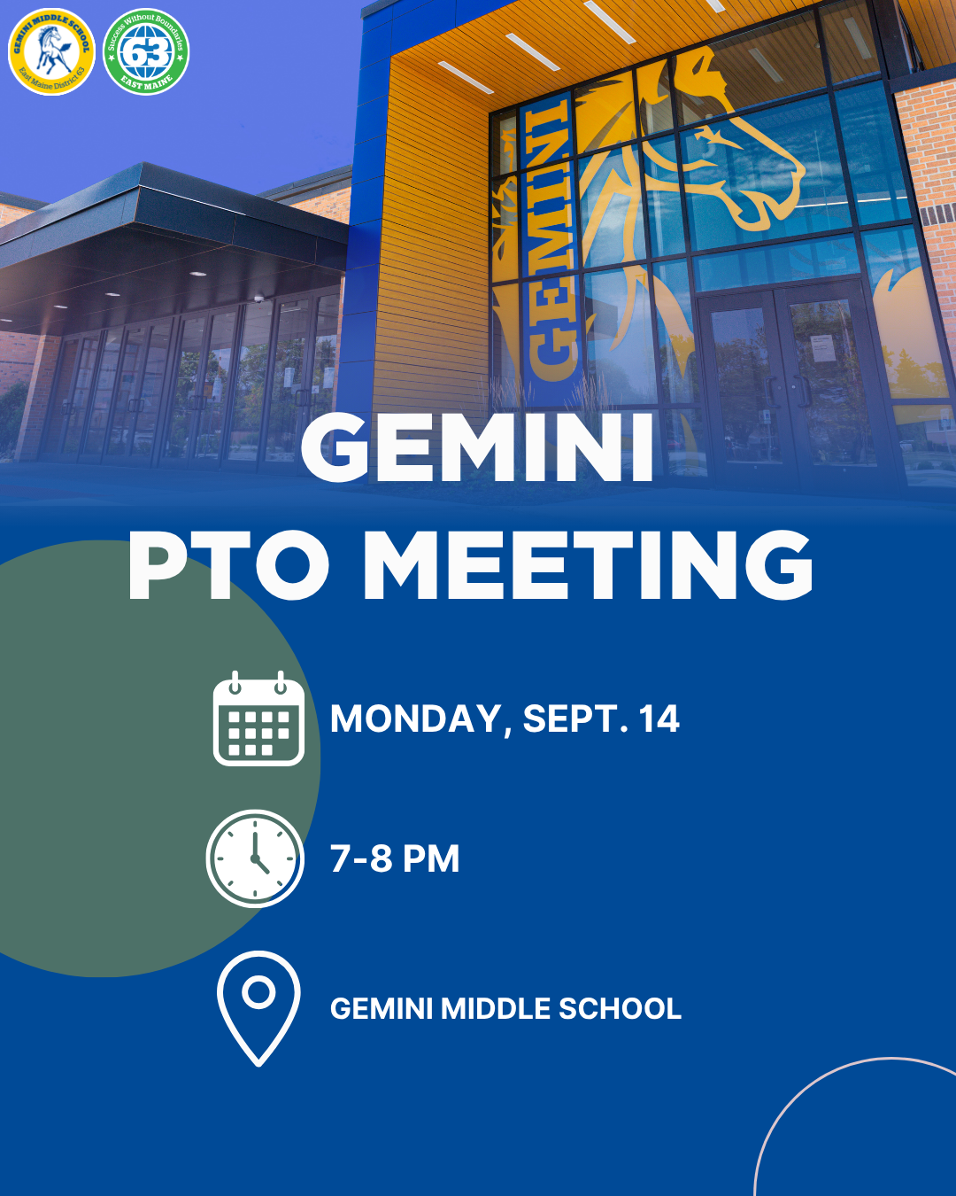 PTO Meeting on September 14