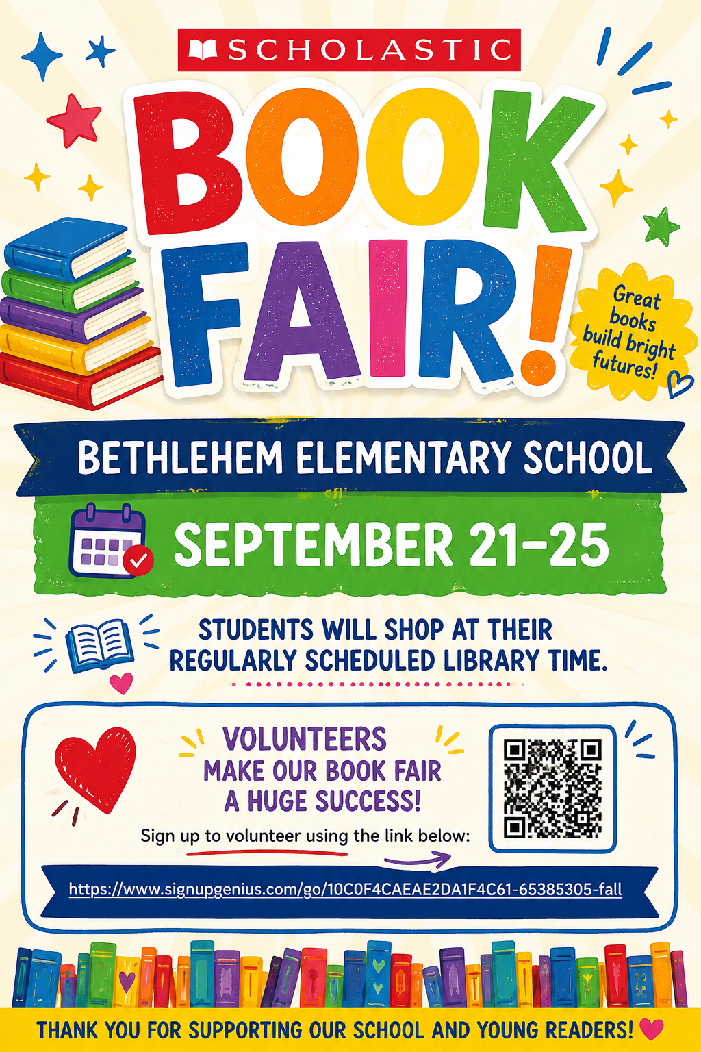 The Book Fair is Coming Soon!