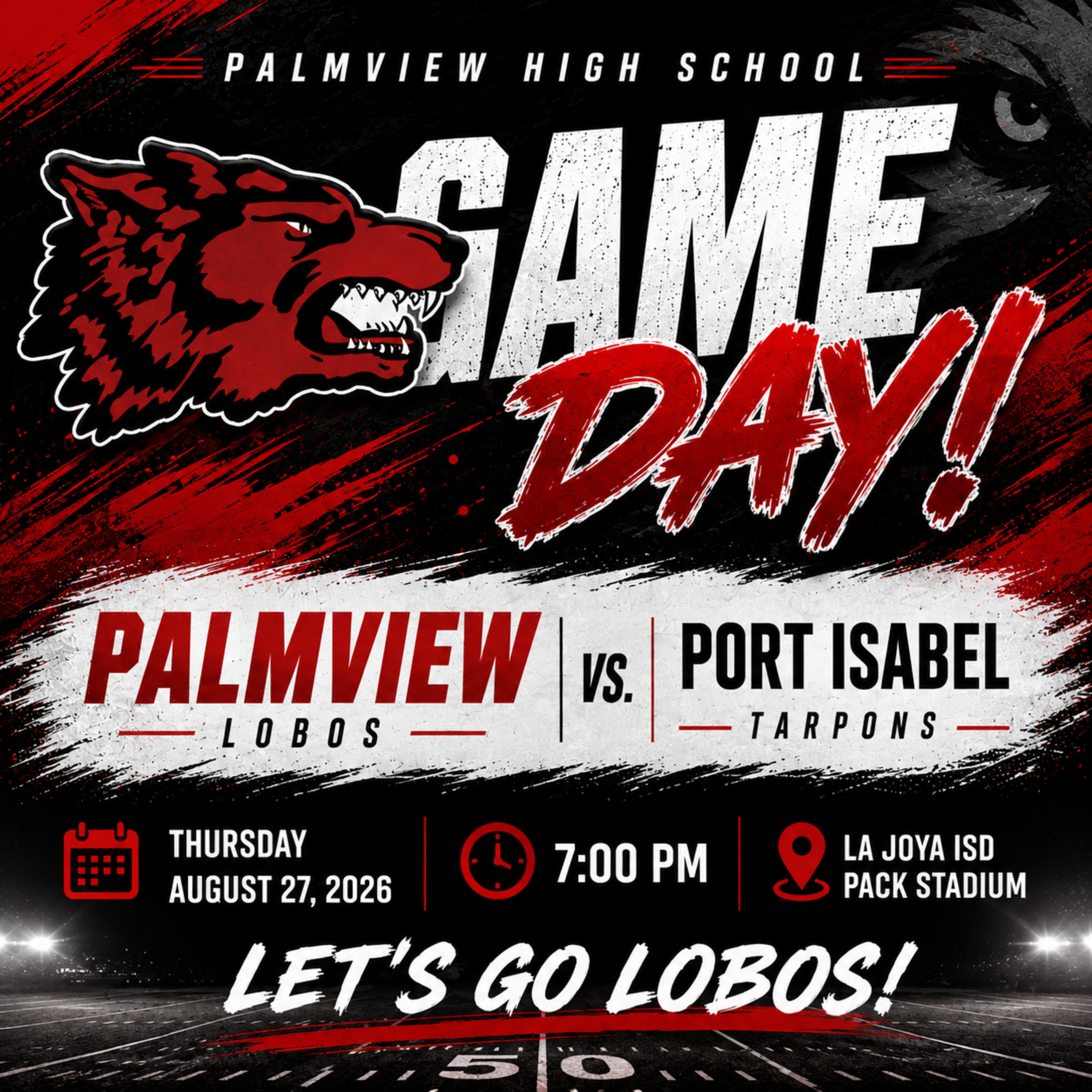🏈🔥 IT’S GAME DAY, LA JOYA ISD!