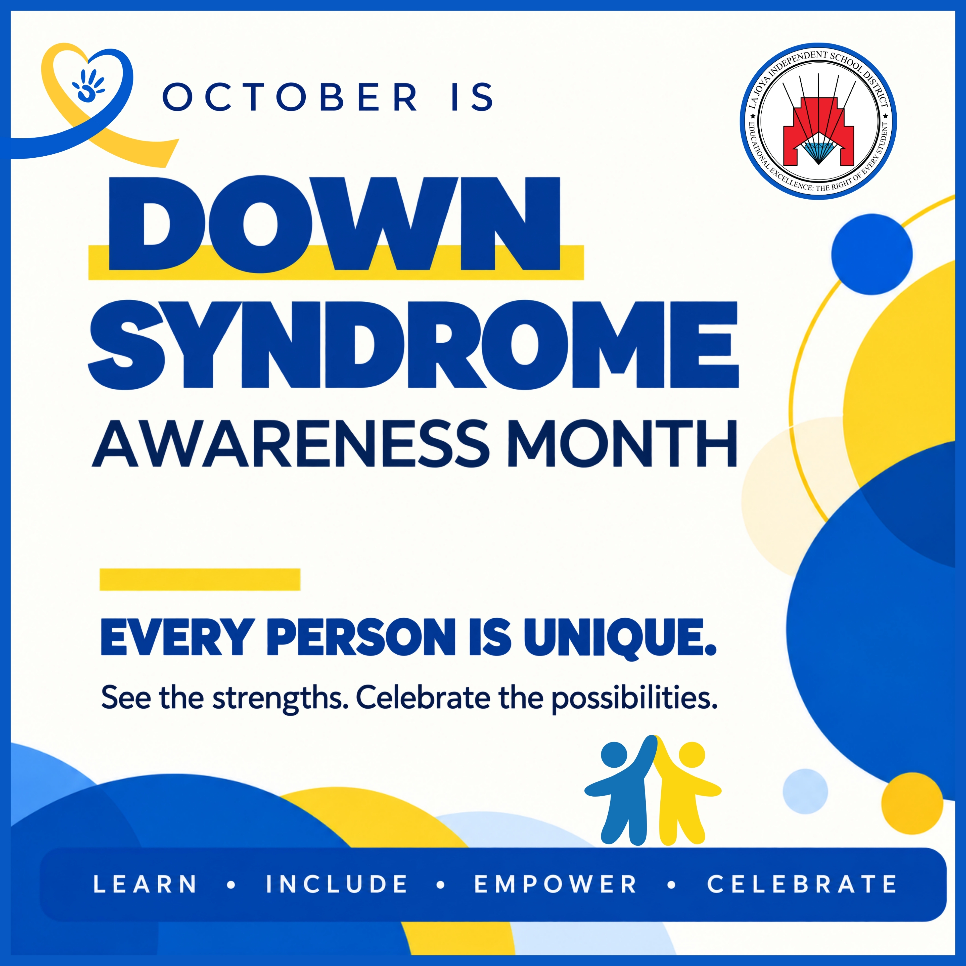 💙💛 October is Down Syndrome Awareness Month!