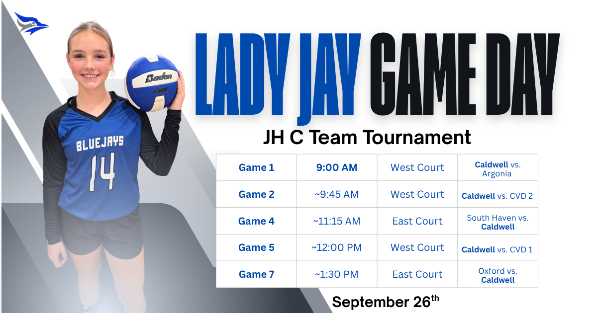JH Volleyball C-Team Tournament This Saturday!