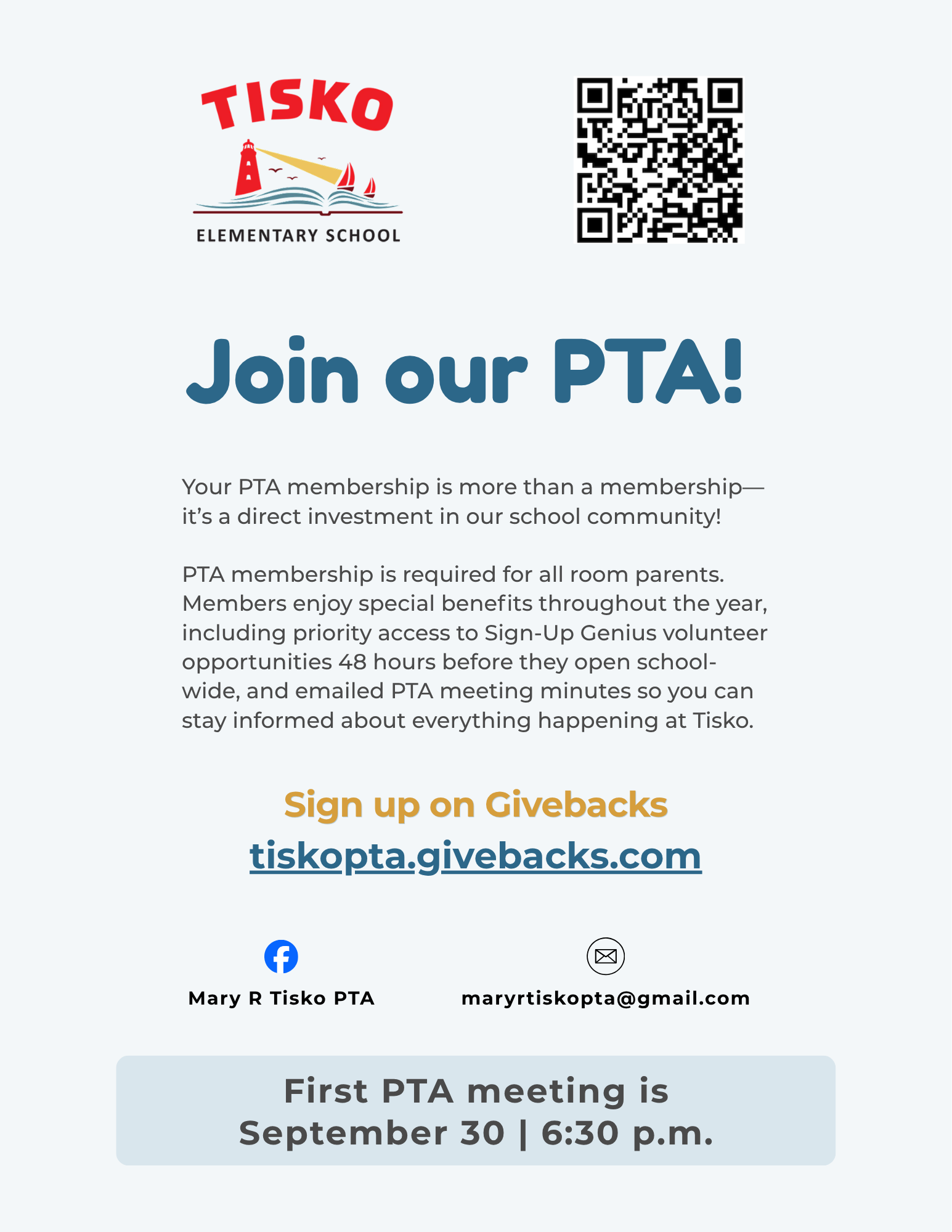 We need everyone to Join our PTA ASAP
