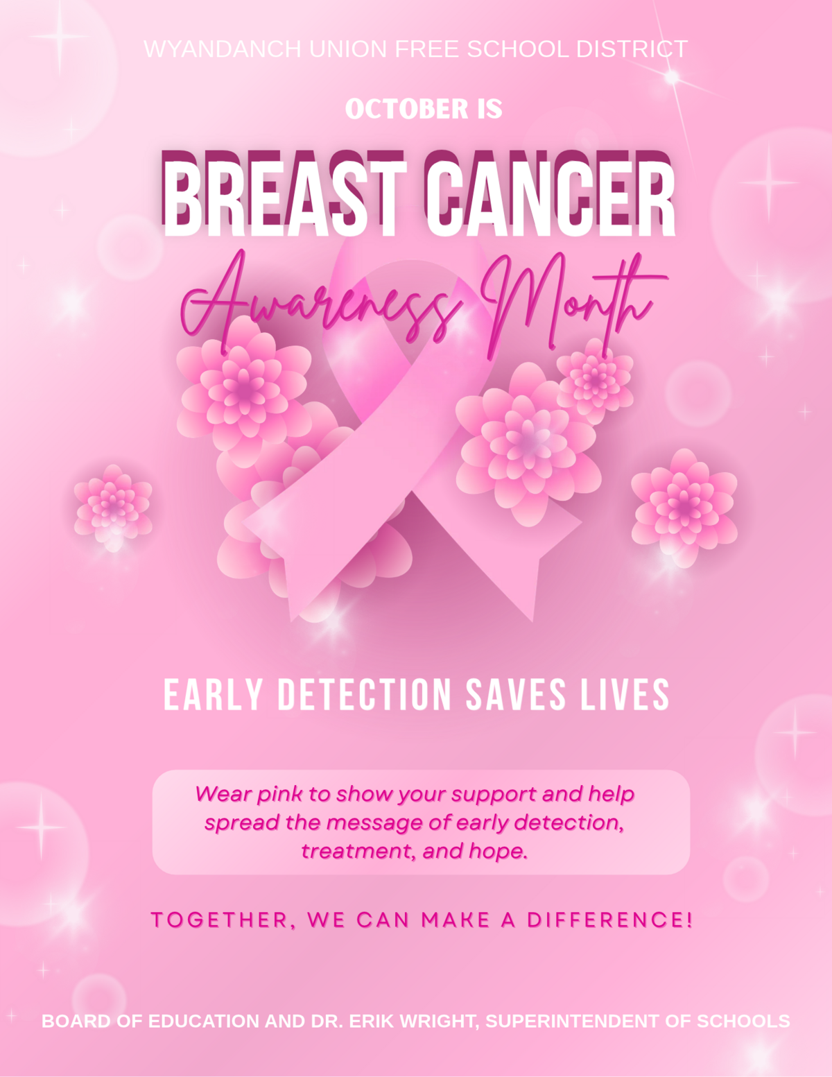 October is Breast Cancer Awareness Month