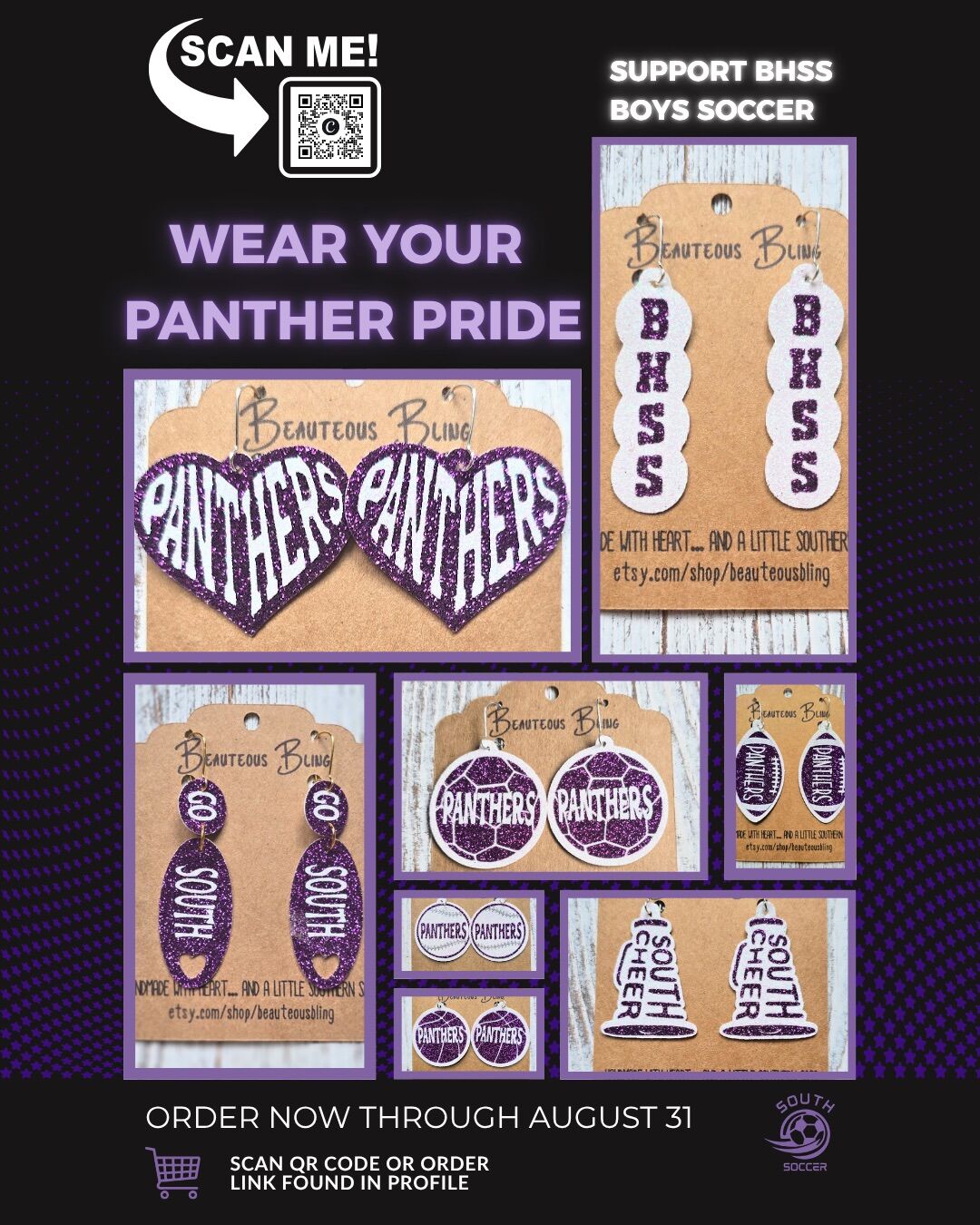 💜🐾 Show Your Panther Pride & Support BHSS Boys Soccer! 🐾💜