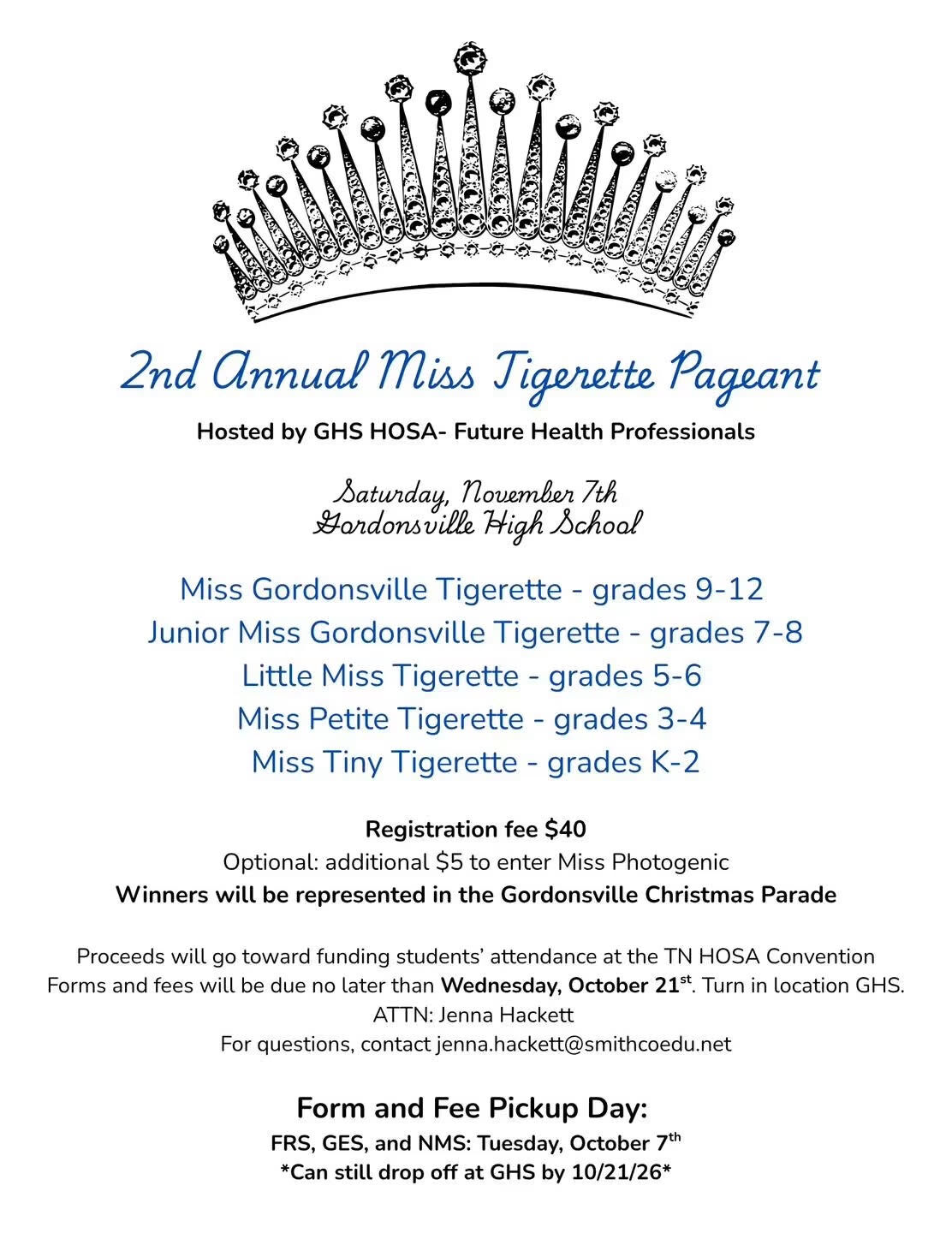 Miss Tigerette Pageant