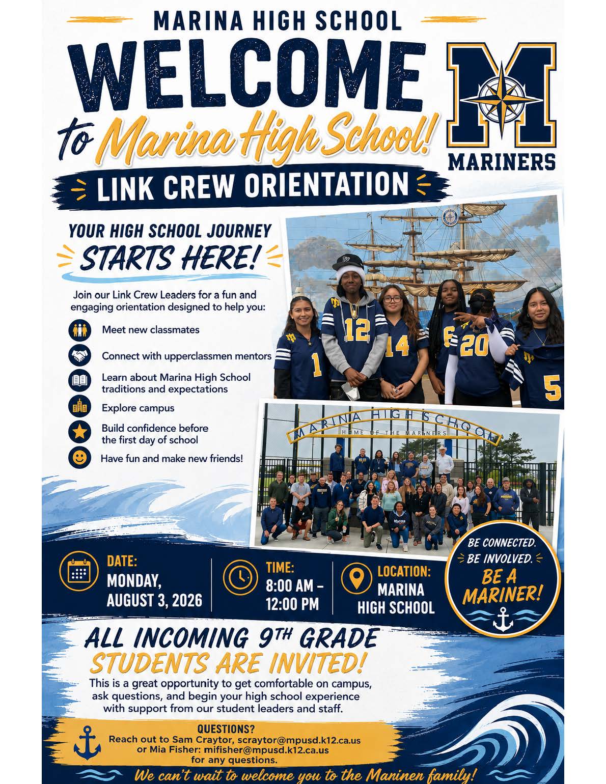 Link Crew Orientation