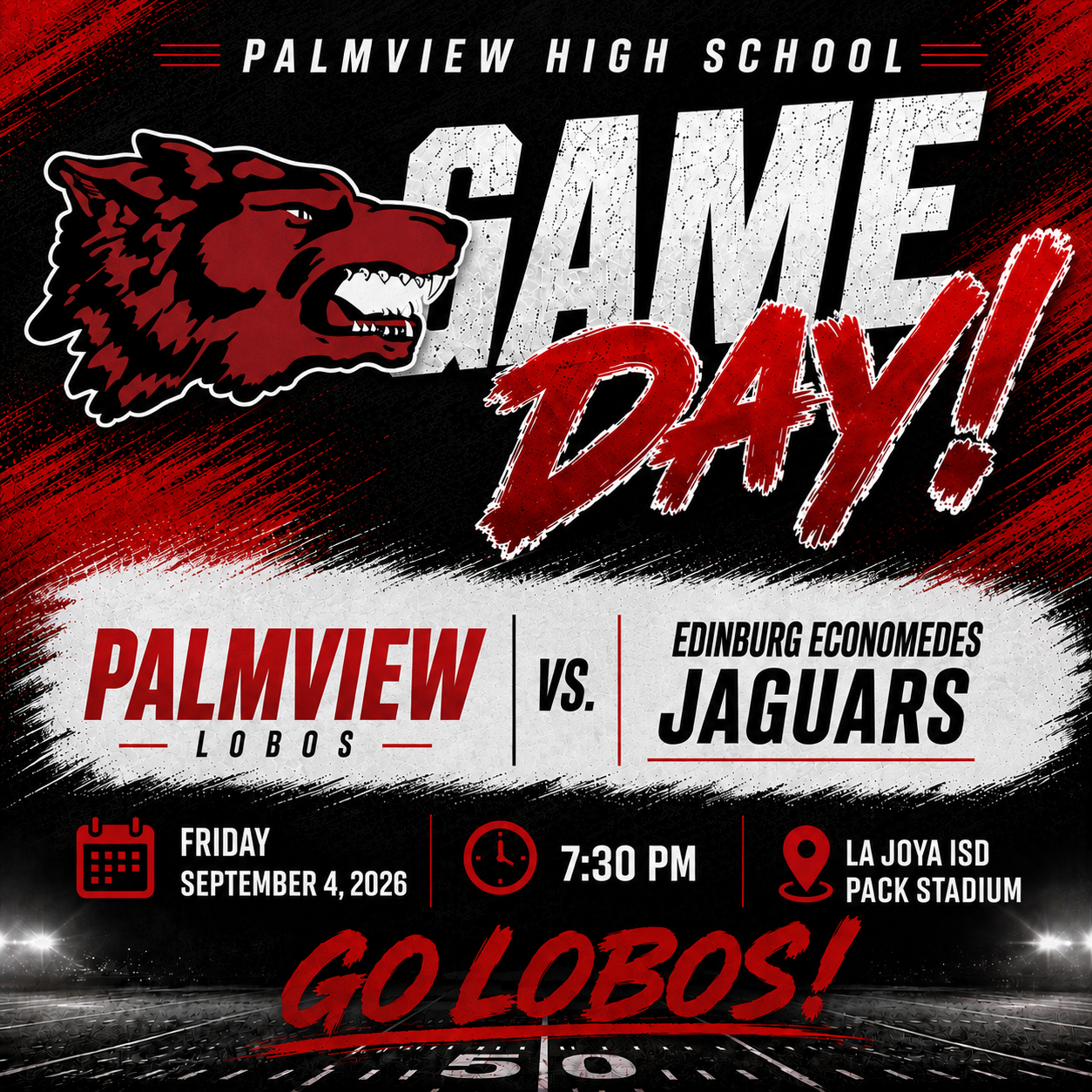 🐺🏈 IT’S GAME DAY, LOBO NATION! ❤️🖤