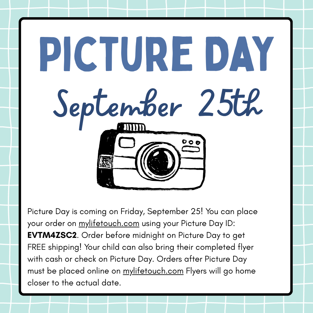 Picture Day Coming Soon