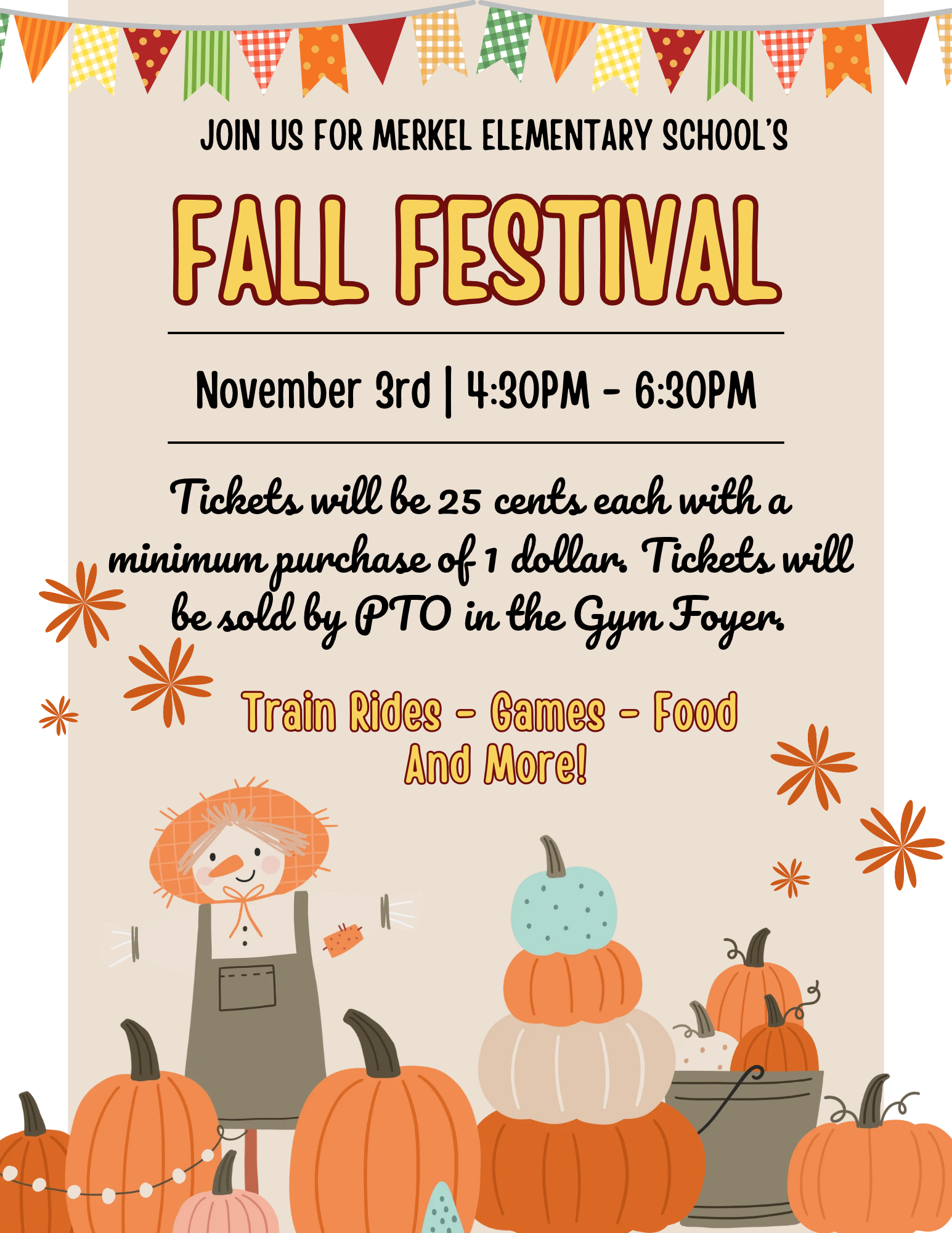 MES Fall Festival! 🎟️