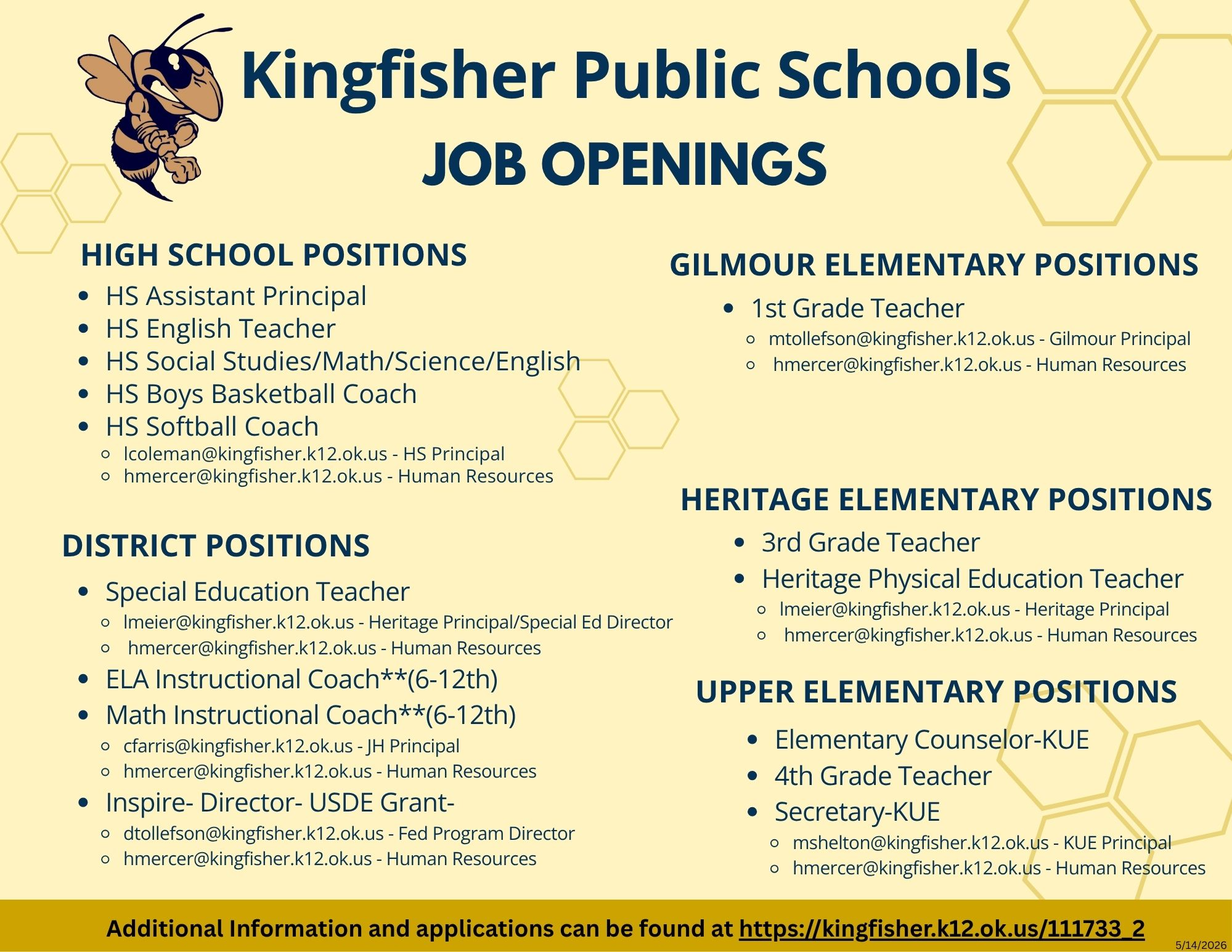 KPS Job Openings