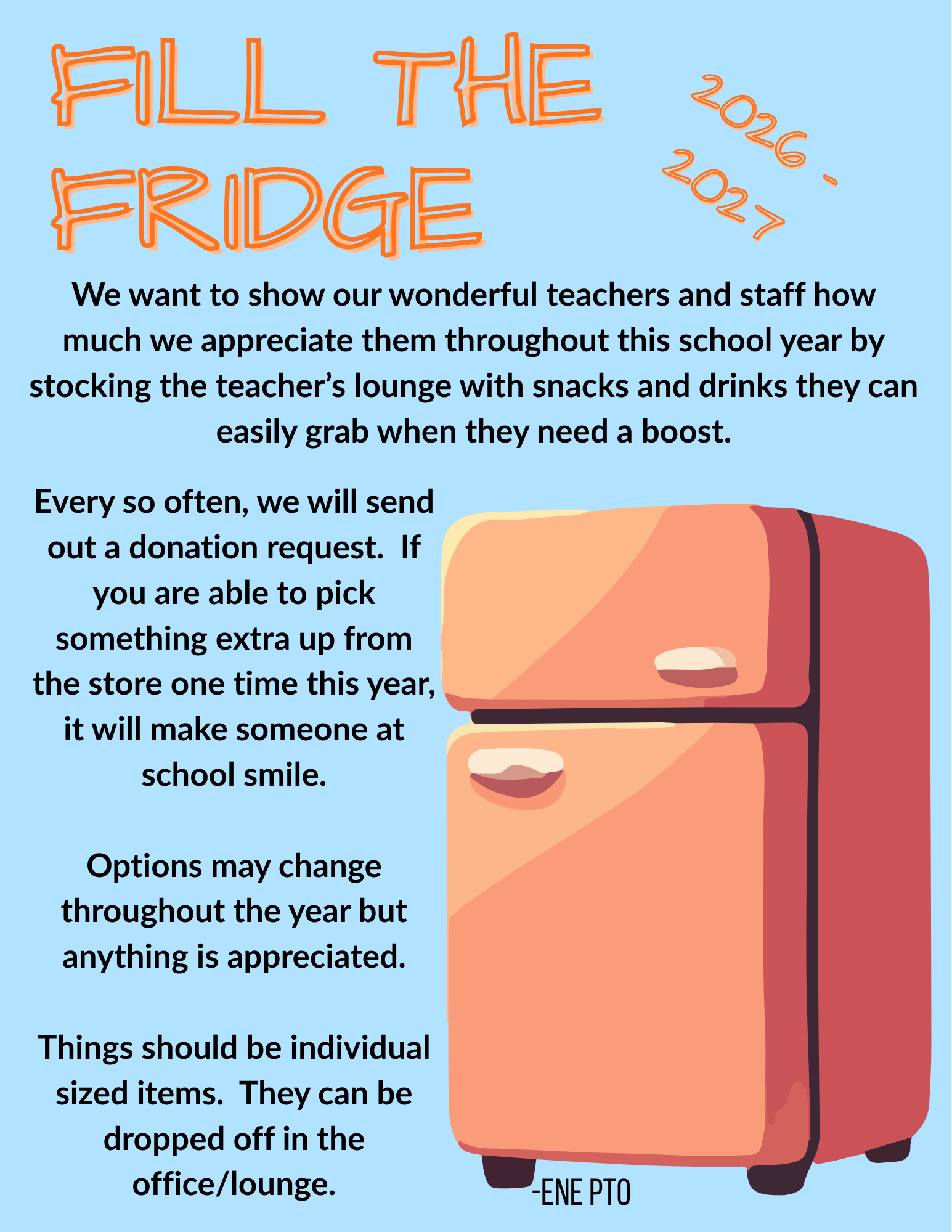 Fill the Fridge 