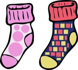 Image result for crazy socks clipart