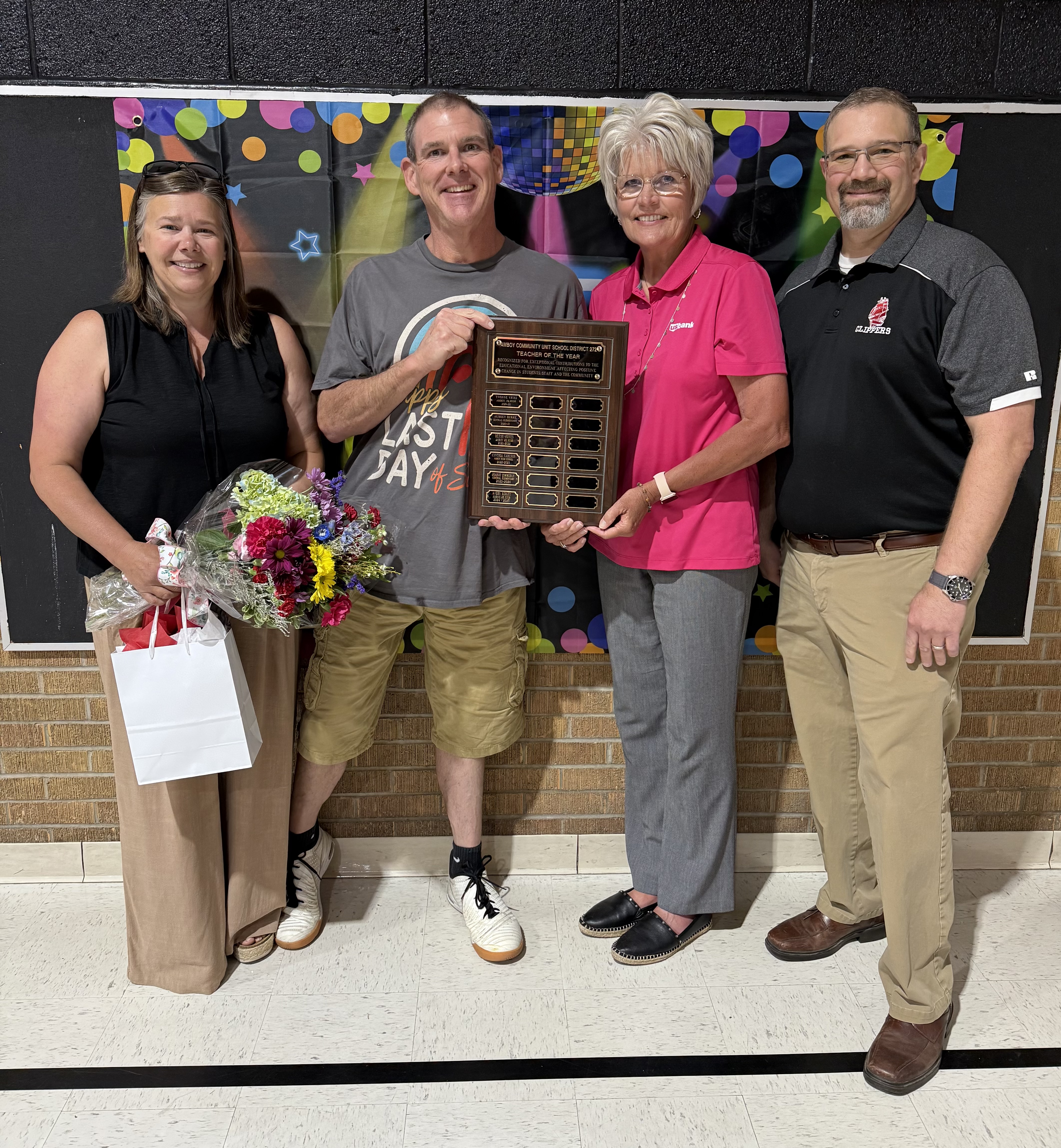 2025 - 2026 Amboy CUSD # 272 Teacher of the Year Announcement