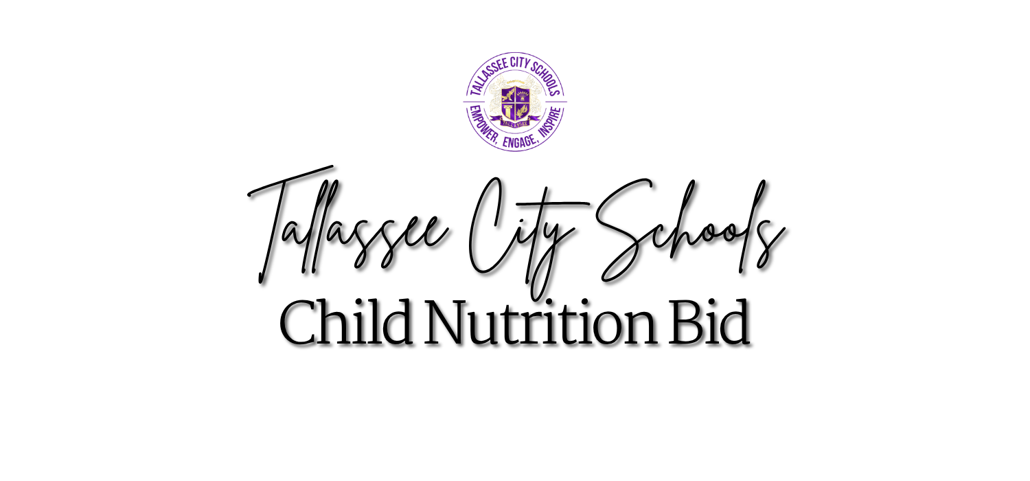 Child Nutrition Bid