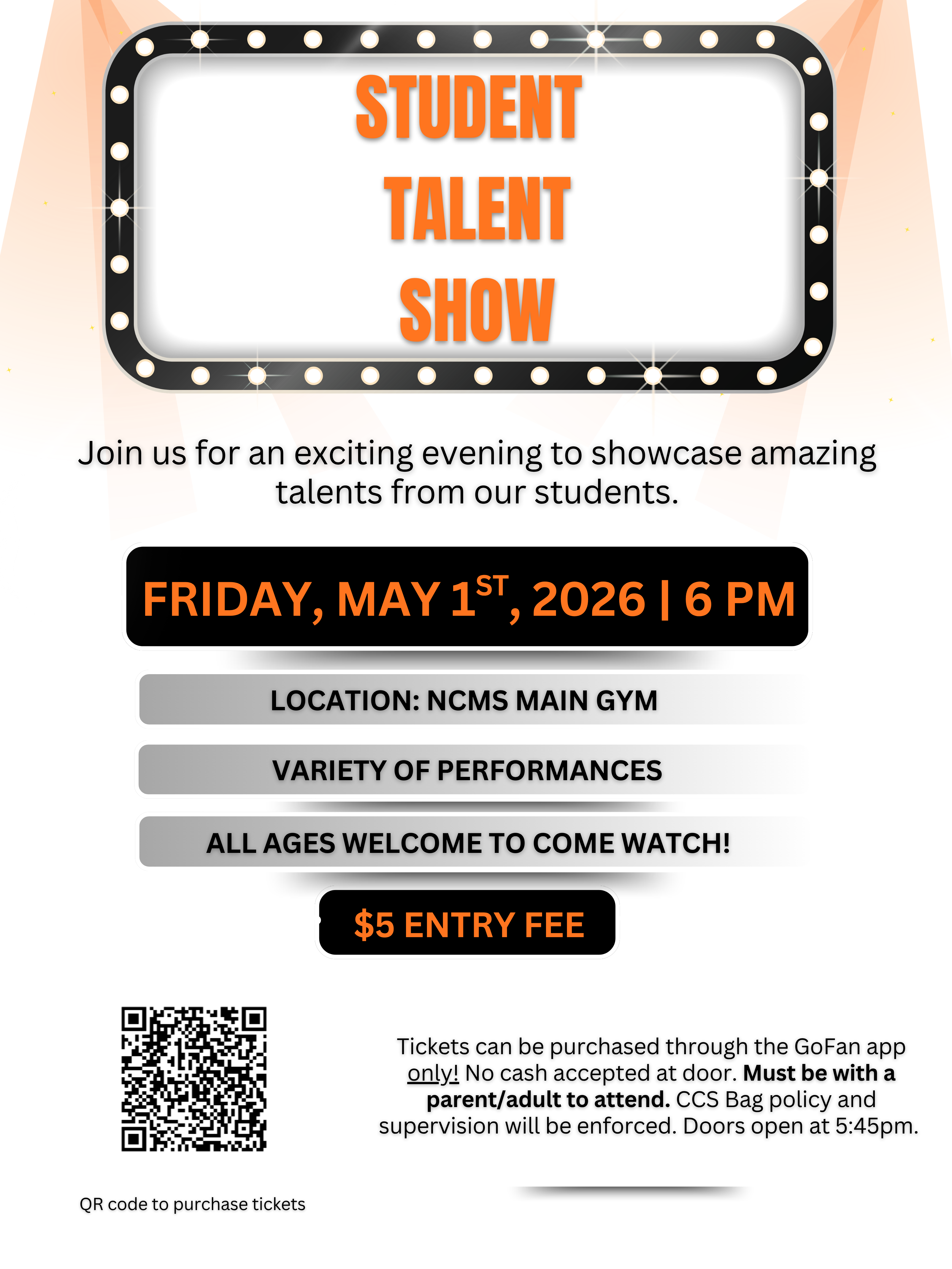 Student Talent Show!