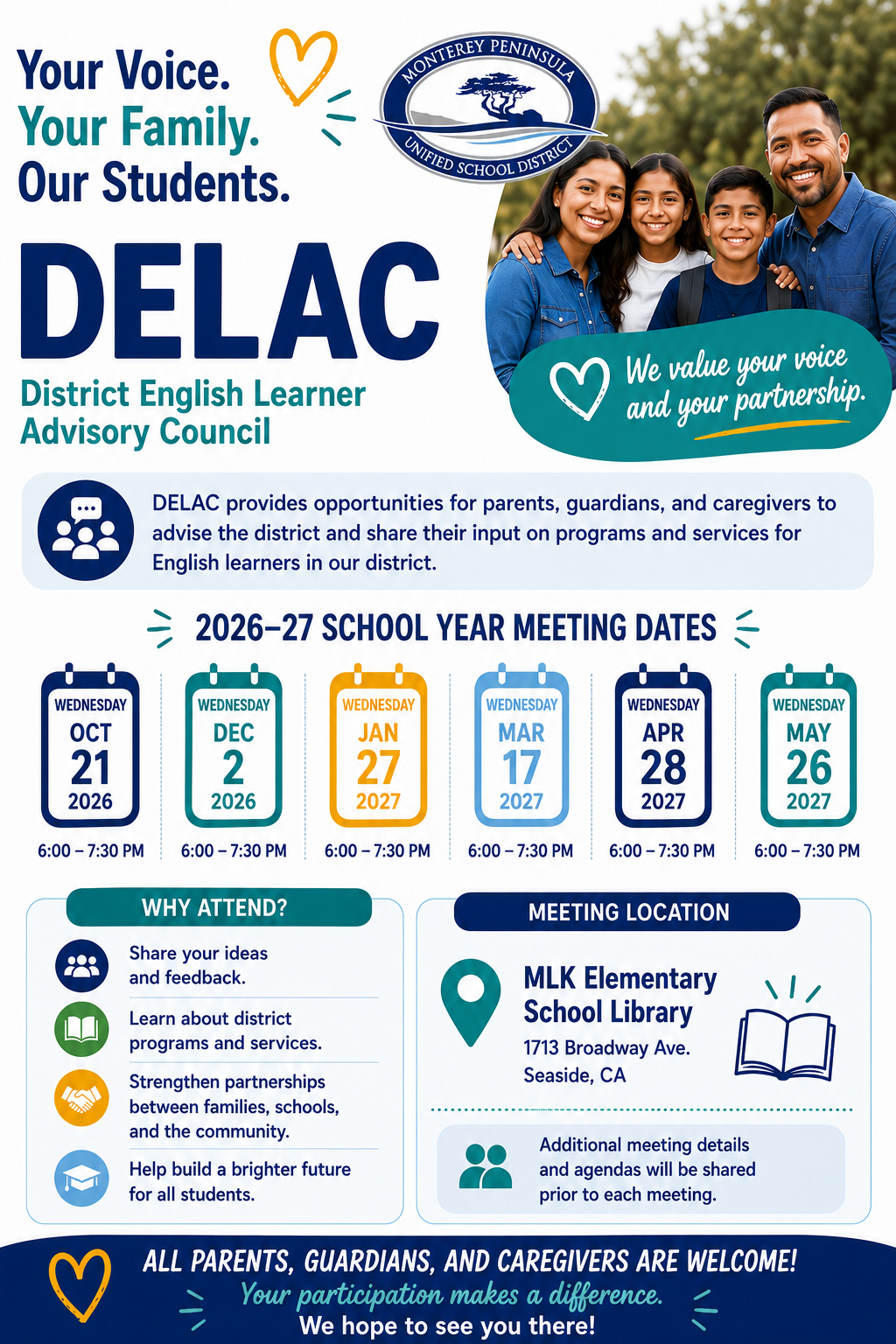 DELAC: District English Learner Advisory Council