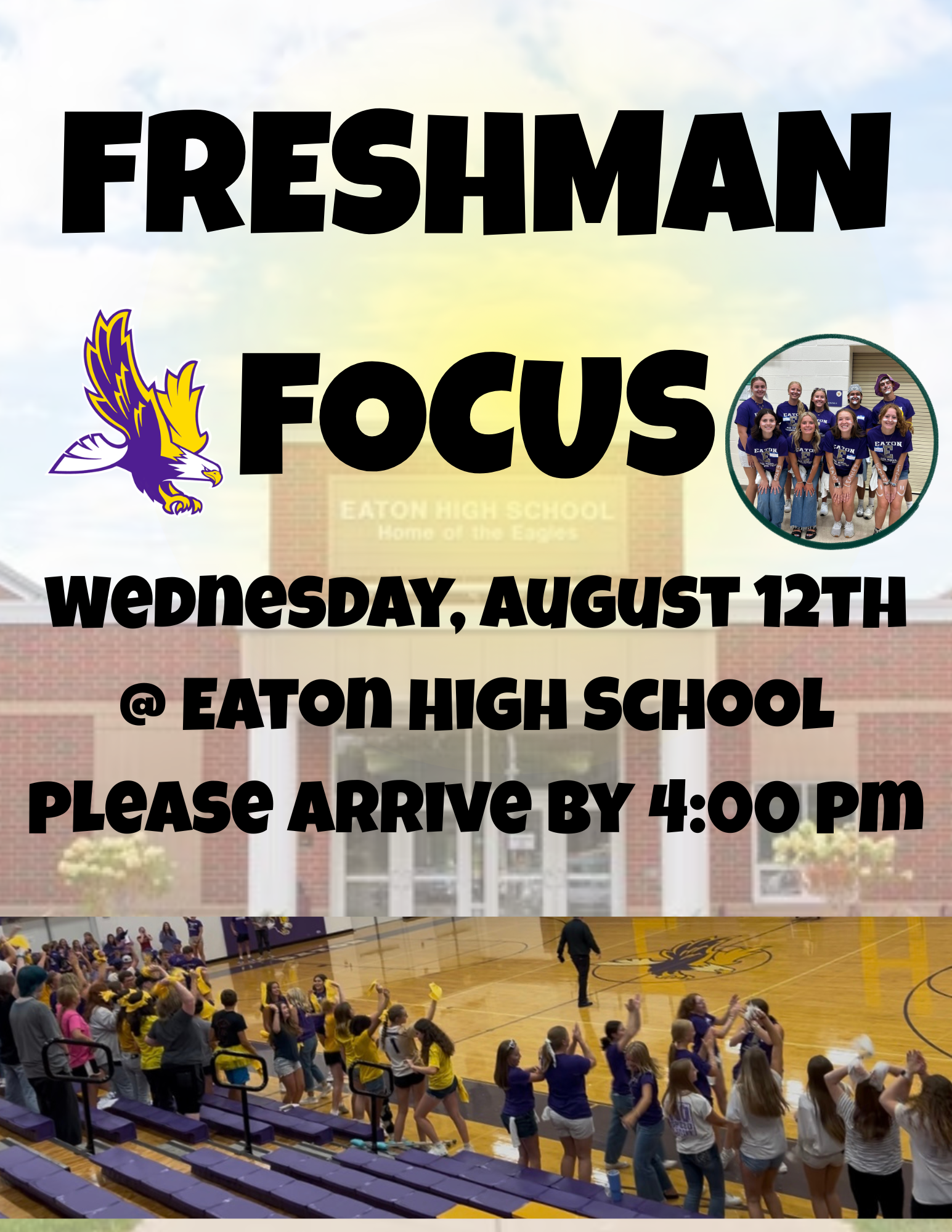 Save the Date Freshman Focus