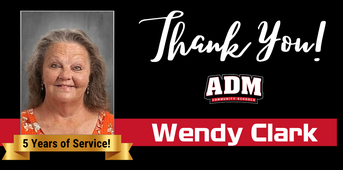 Wendy Clark ~ 5 Years of Service!