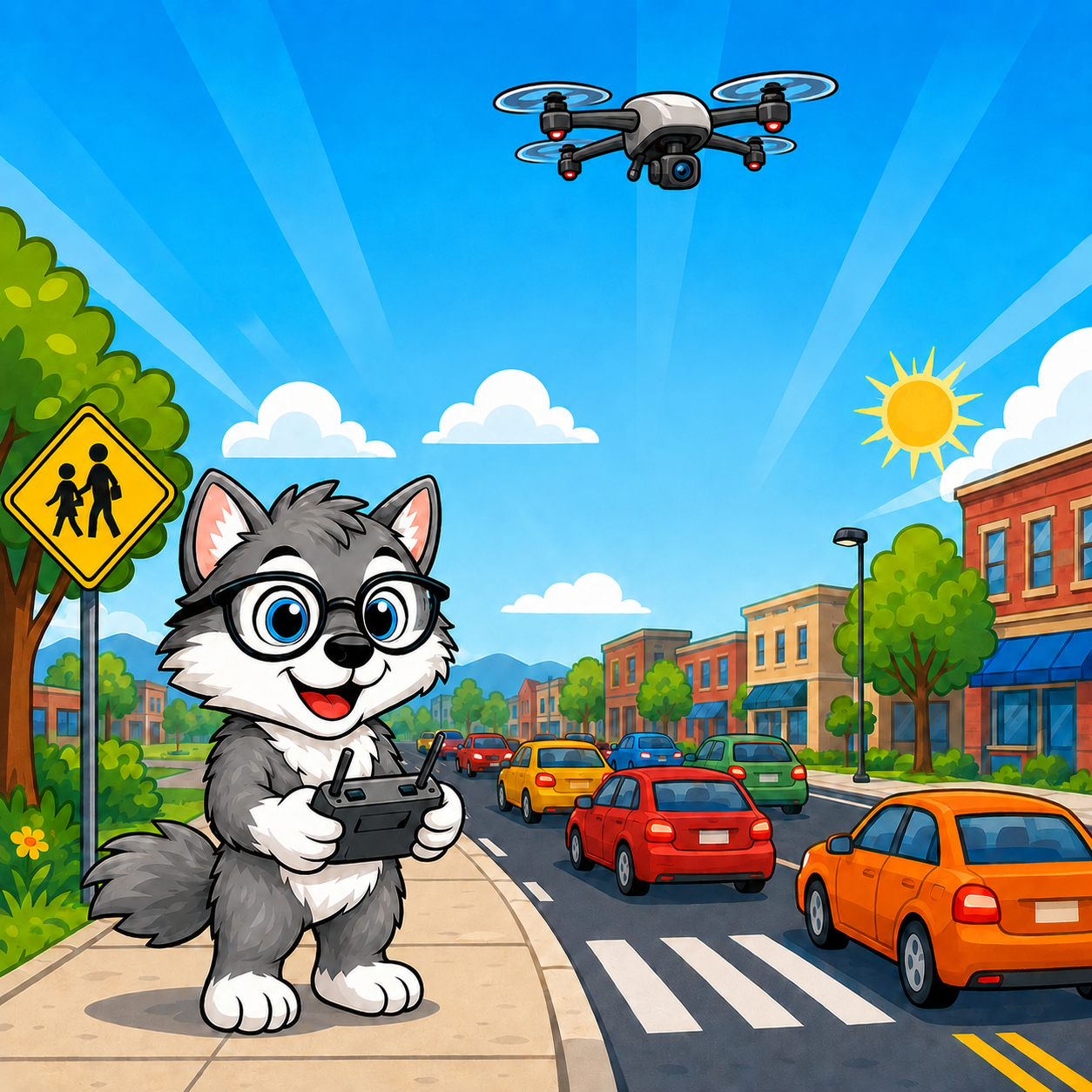 Drone To Be Used To Analyze Traffic Flow