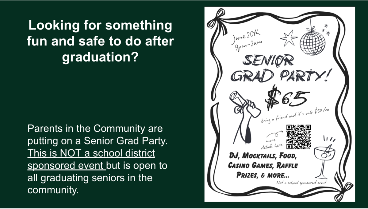 Info about The Parent Sponsored Grad Night