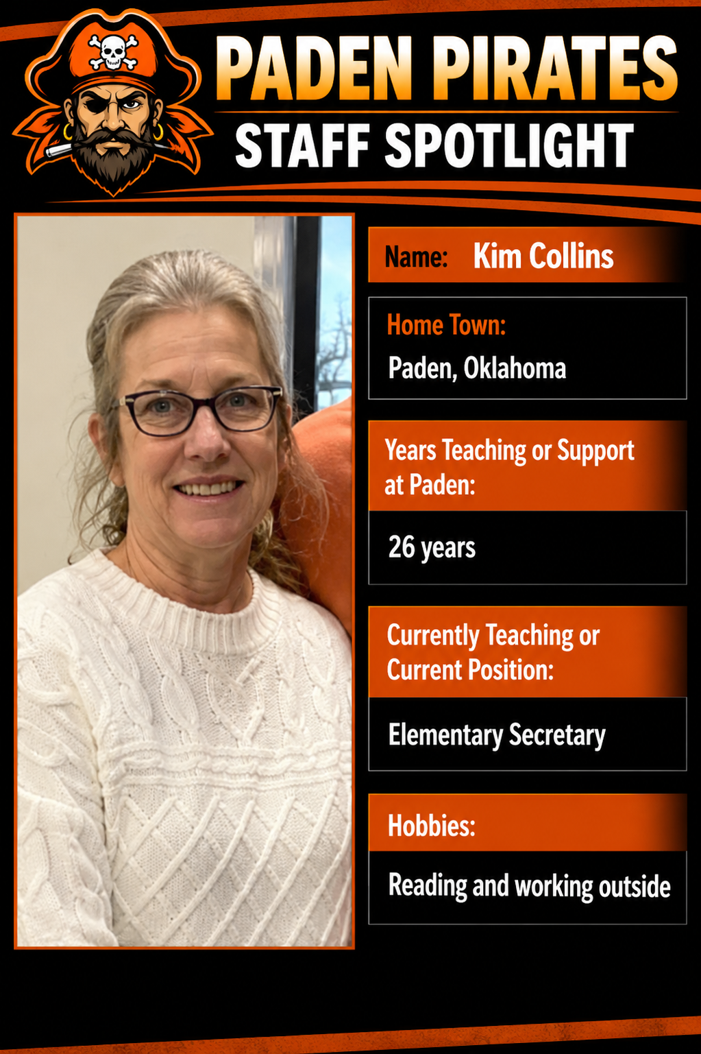 Kim Collins - Elementary Secretary
