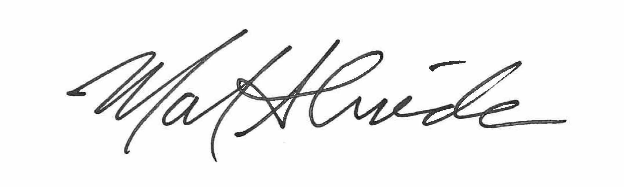 Mario Almeida's signature