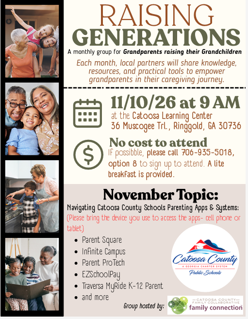 Raising Generations information for Grandparents