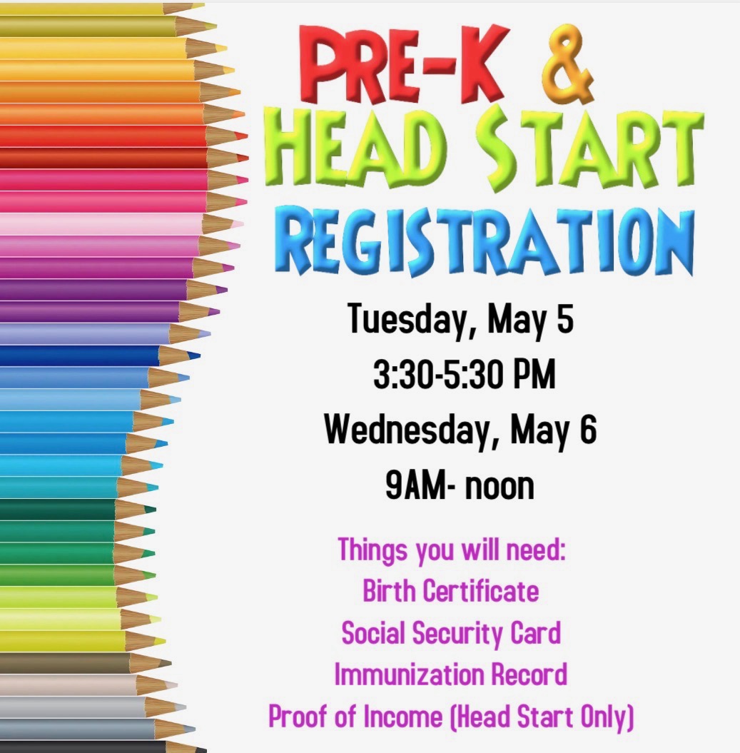 Head Start & Pre-K Registration