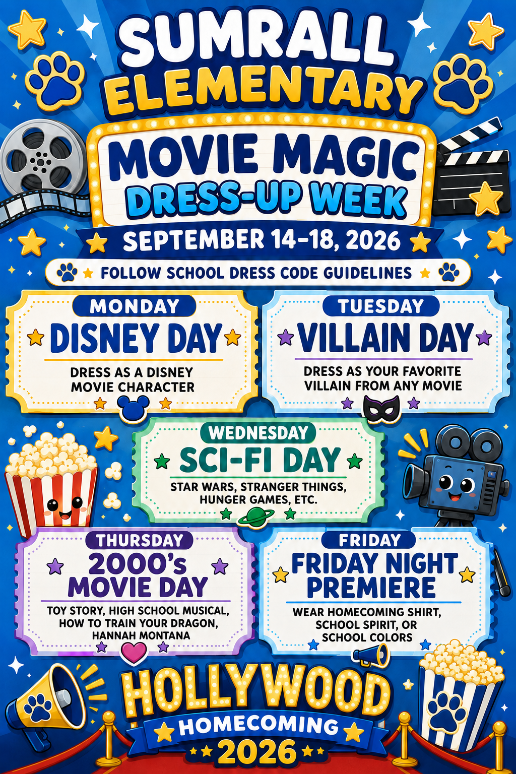 SHS Homecoming 2026 Hollywood Style!