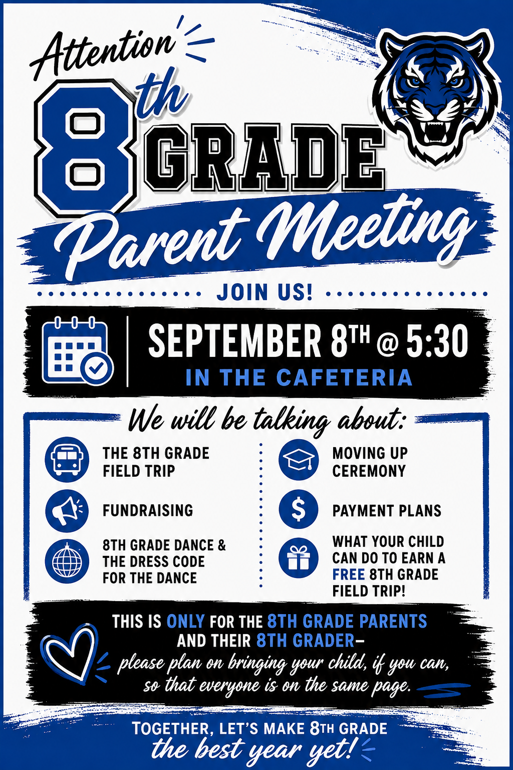 8th Grade Parent Meeting