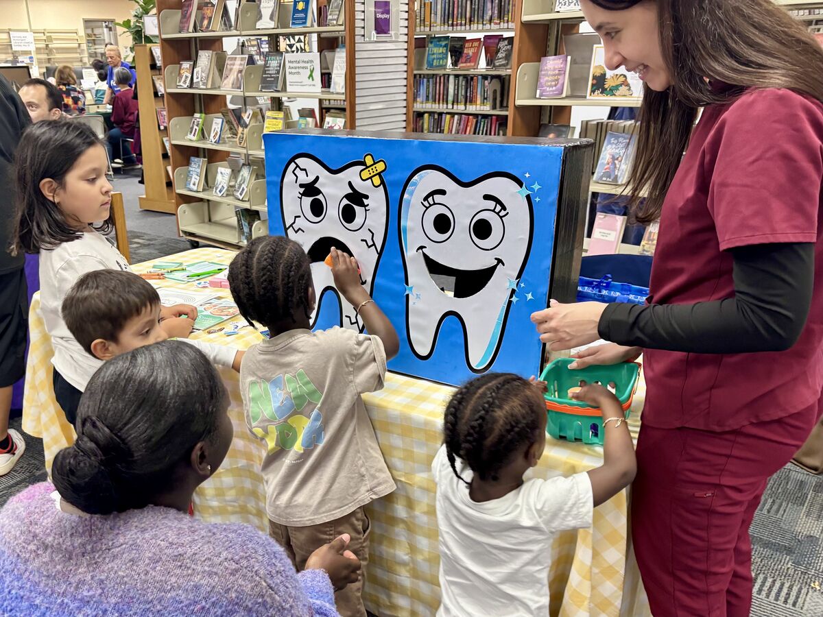 Preschool Library Night fun for kids, fruitful for families