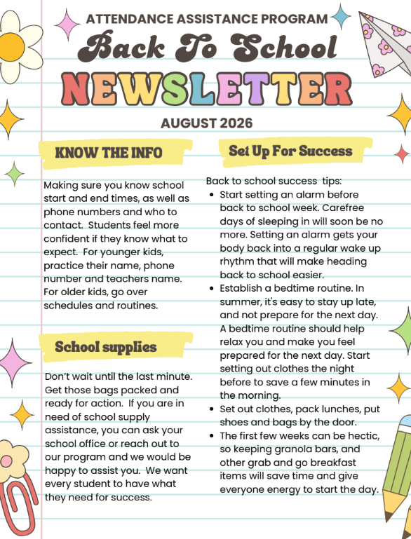 Attendance Assistance Program 