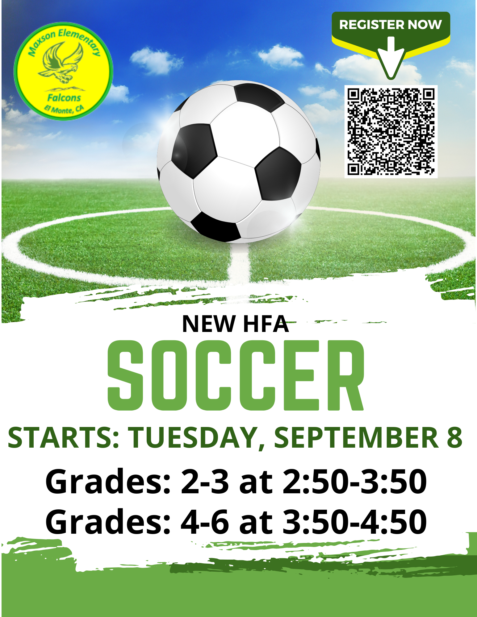 HFA Soccer & Basketball sign ups