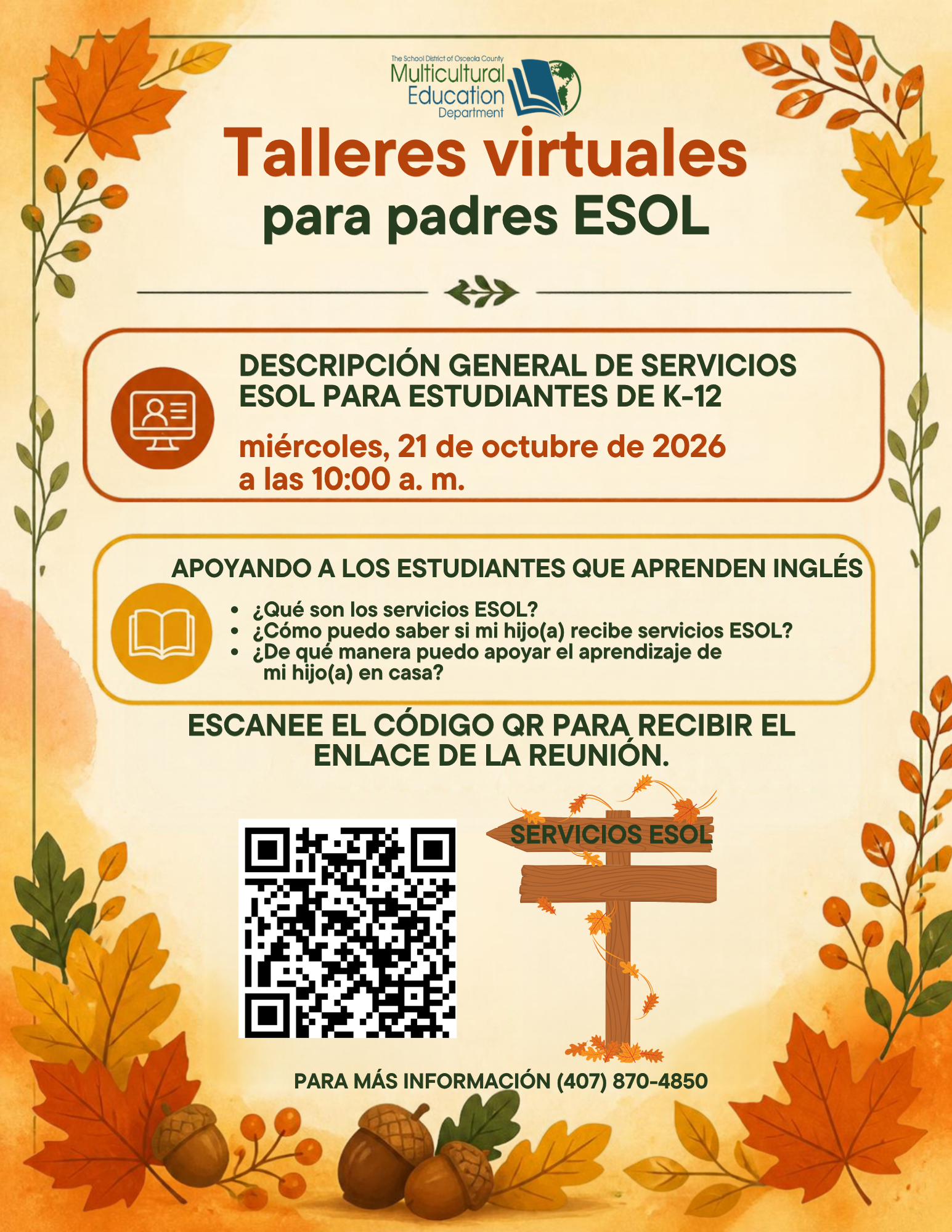 ESOL Parent Information