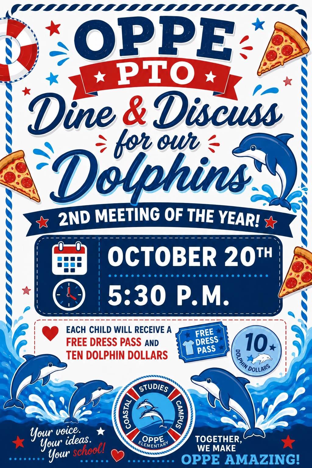 PTO Meeting Tomorrow!